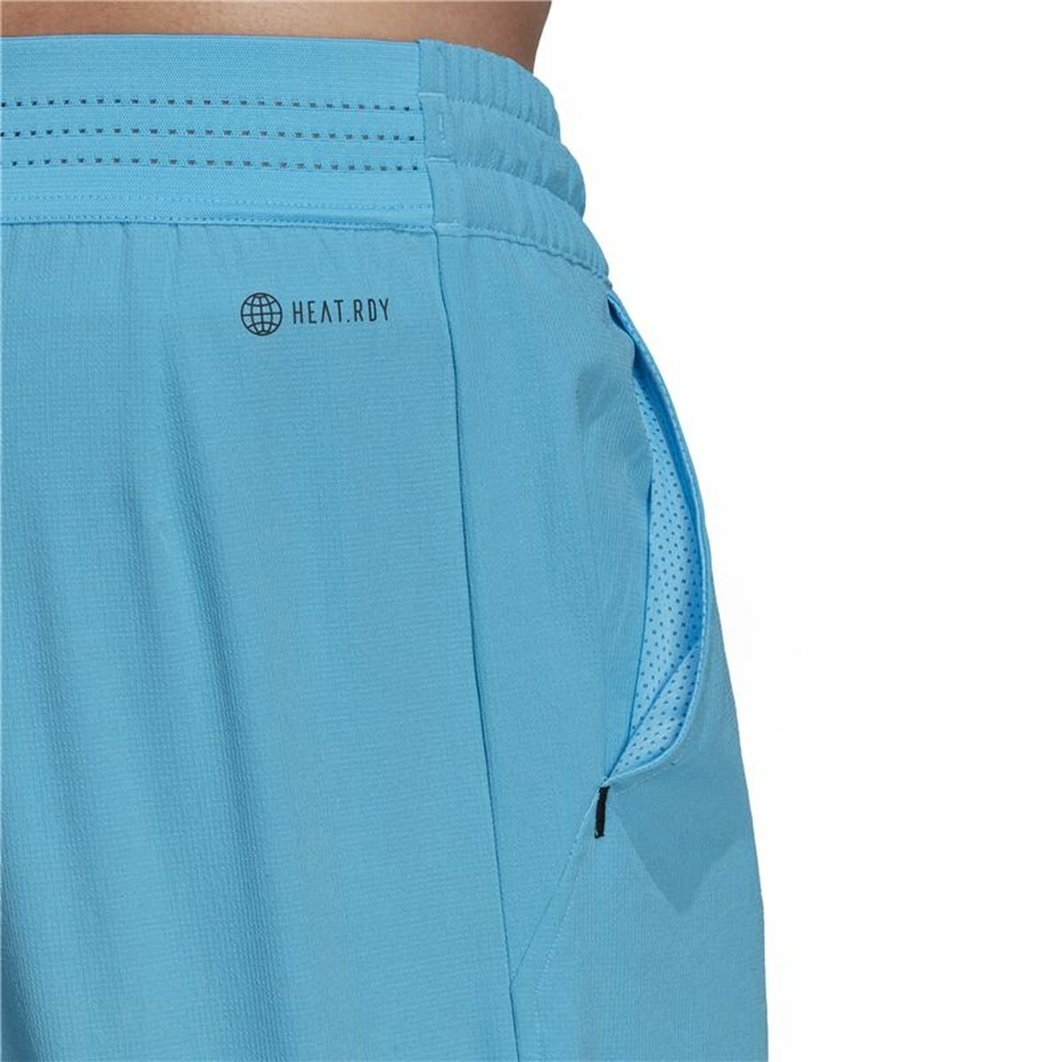 Men's Sports Shorts Adidas Heat Ready Ergo Light Blue - Image 3