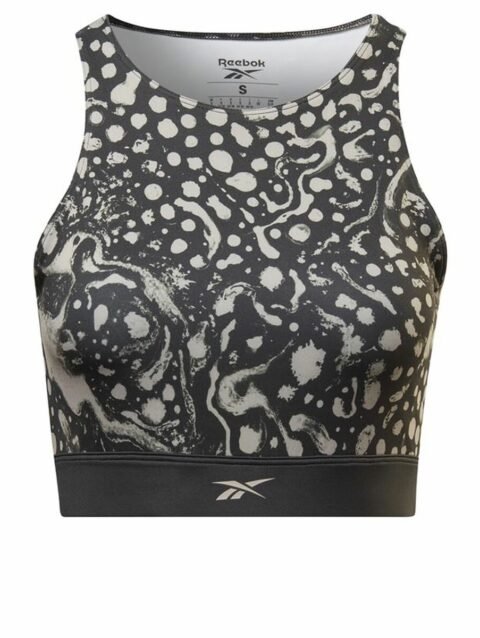 Sports Bra Reebok Modern Safari Black