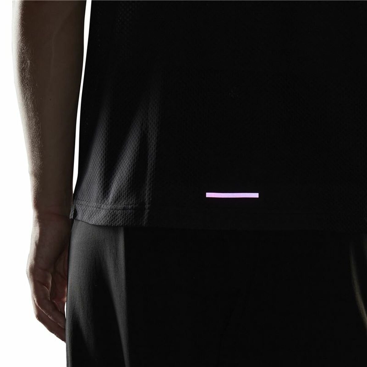 Men’s Short Sleeve T-Shirt Adidas Agravic Black - Image 6