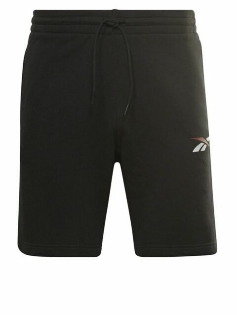 Men's Sports Shorts Reebok Vector Fleece Black
