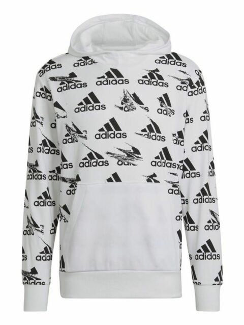Men’s Hoodie Adidas Essentials Brandlove White