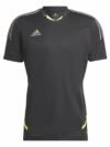 Men's Short-sleeved Football Shirt Adidas Con22 Black
