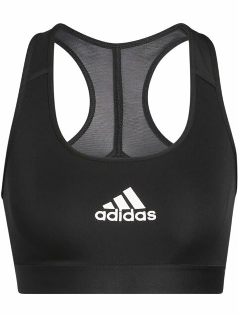 Sports Bra Adidas Powerreact Black