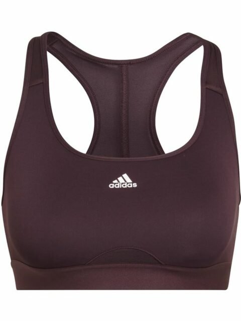 Sports Bra Adidas Powerreact Dark violet