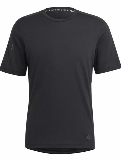 Men’s Short Sleeve T-Shirt Adidas Base Black