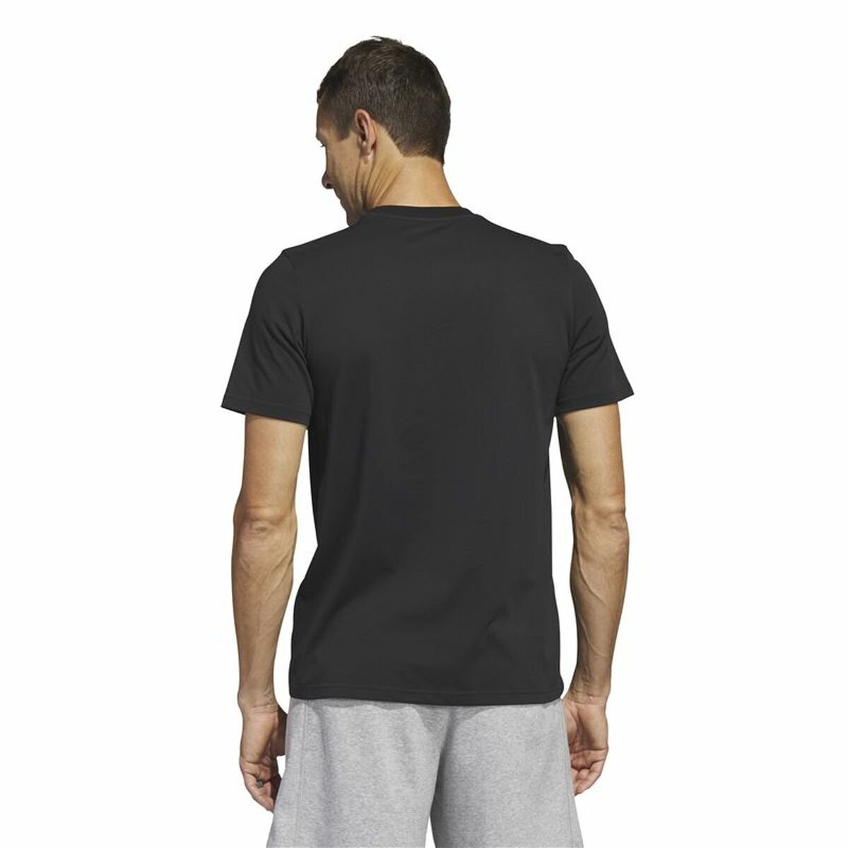 Men’s Short Sleeve T-Shirt Adidas Sport Optimist (XS) - Image 2