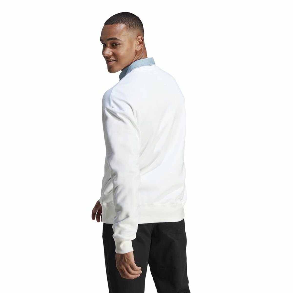 Men’s Hoodie Adidas All Szn White - Image 5
