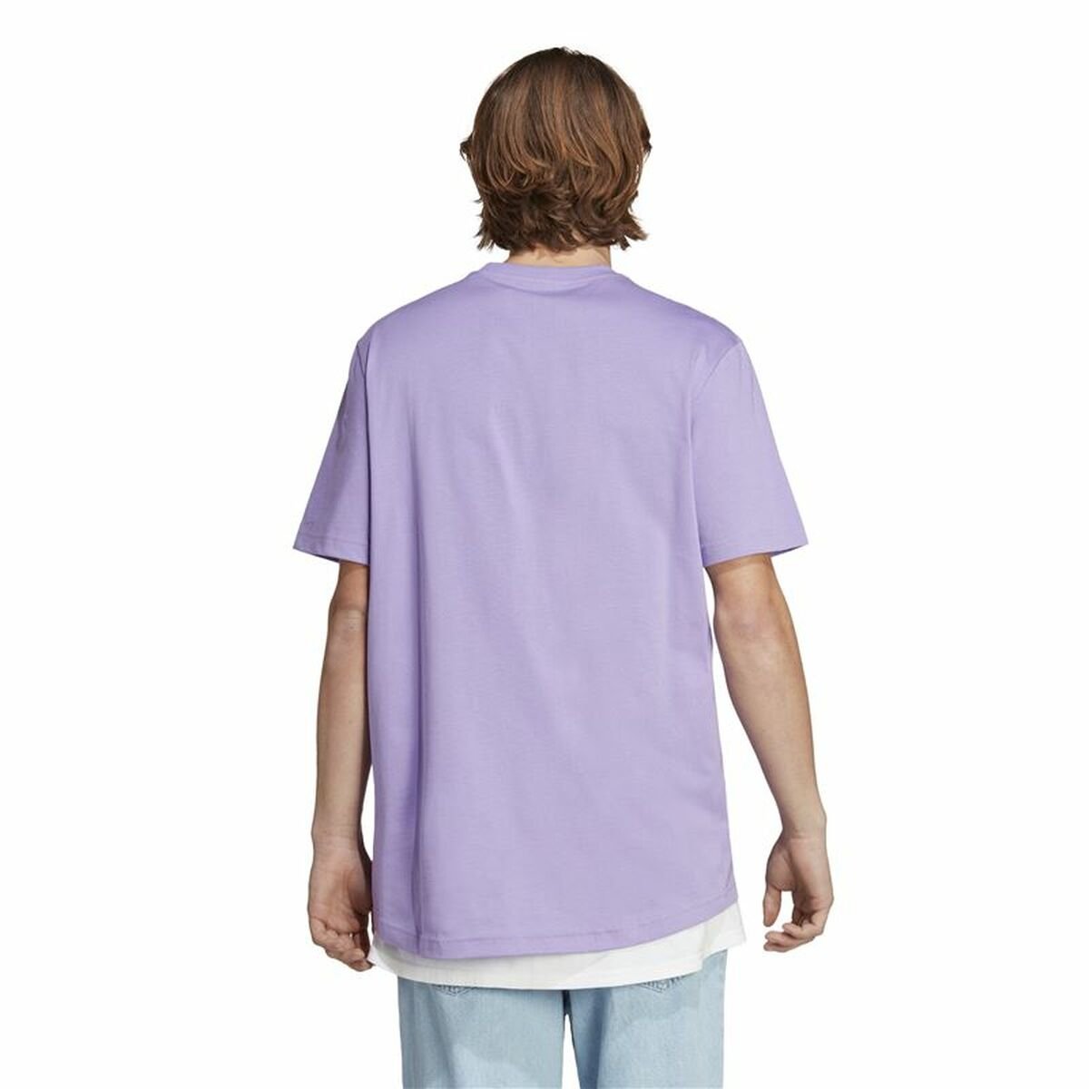 Men’s Short Sleeve T-Shirt Adidas All Szn Purple - Image 7