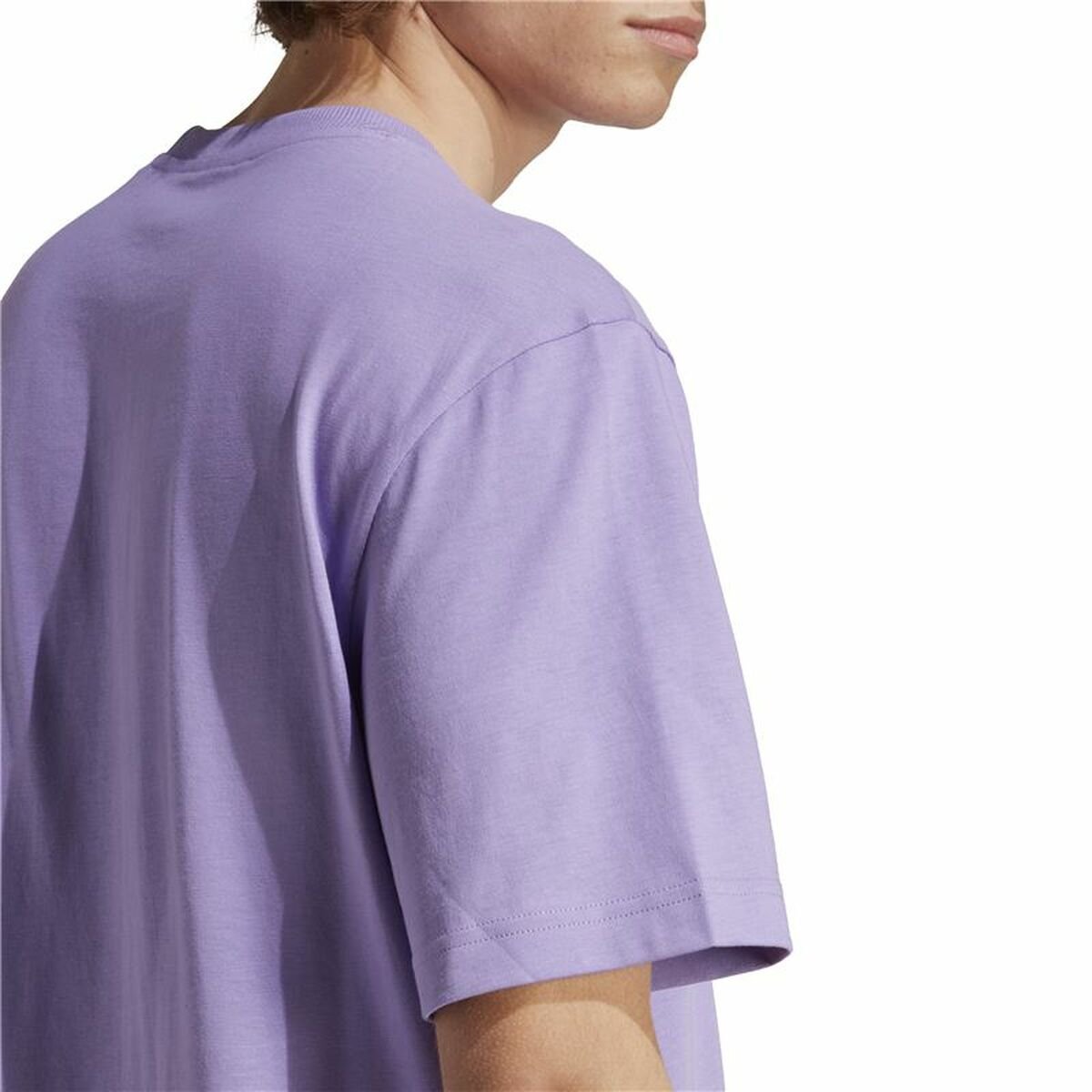 Men’s Short Sleeve T-Shirt Adidas All Szn Purple - Image 3