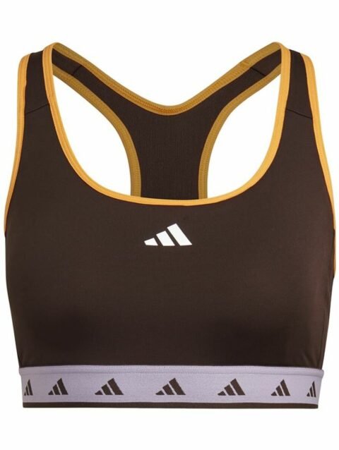 Sports Bra Adidas Hyperglam Powerreact Black