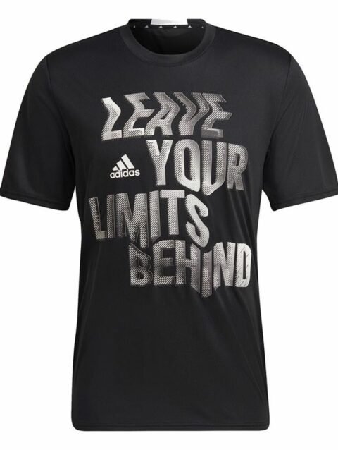 Men’s Short Sleeve T-Shirt Adidas HIIT Black