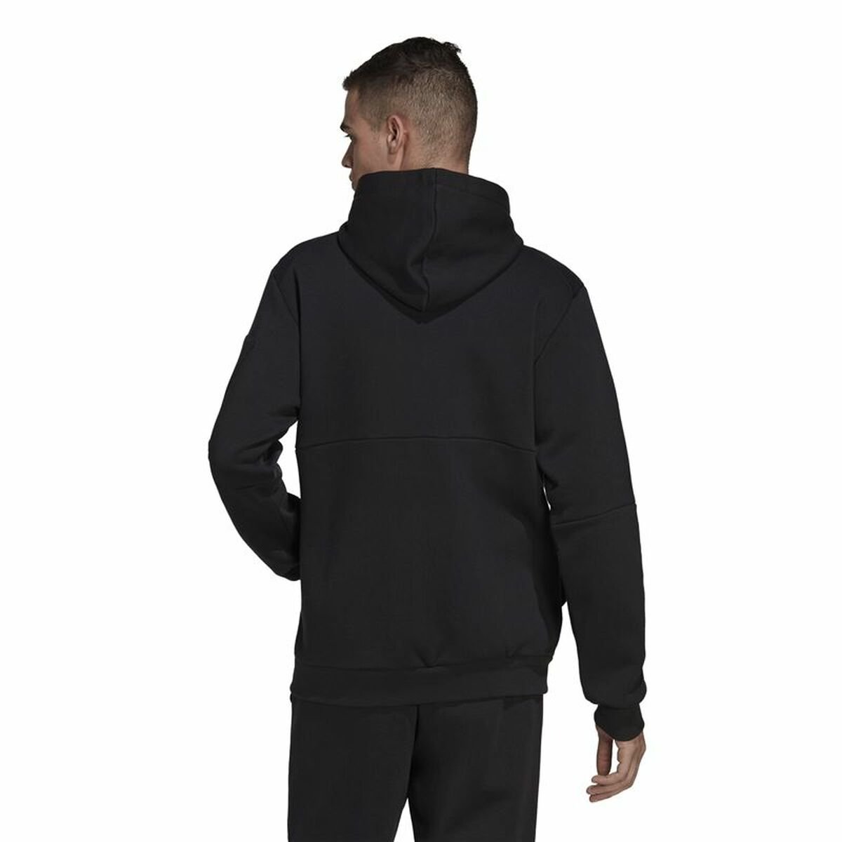 Men’s Hoodie Adidas Essentials For Gameday Black - Image 6
