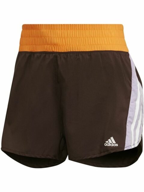Sports Shorts for Women Adidas Hyperglam Brown