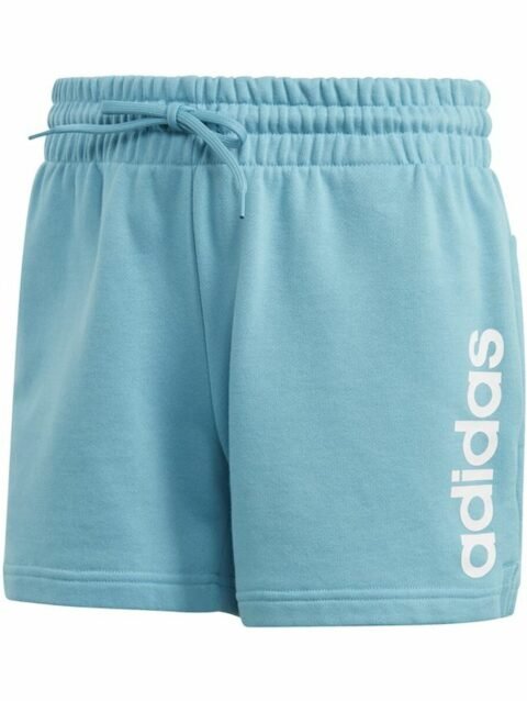 Sports Shorts for Women Adidas Linear Light Cyan