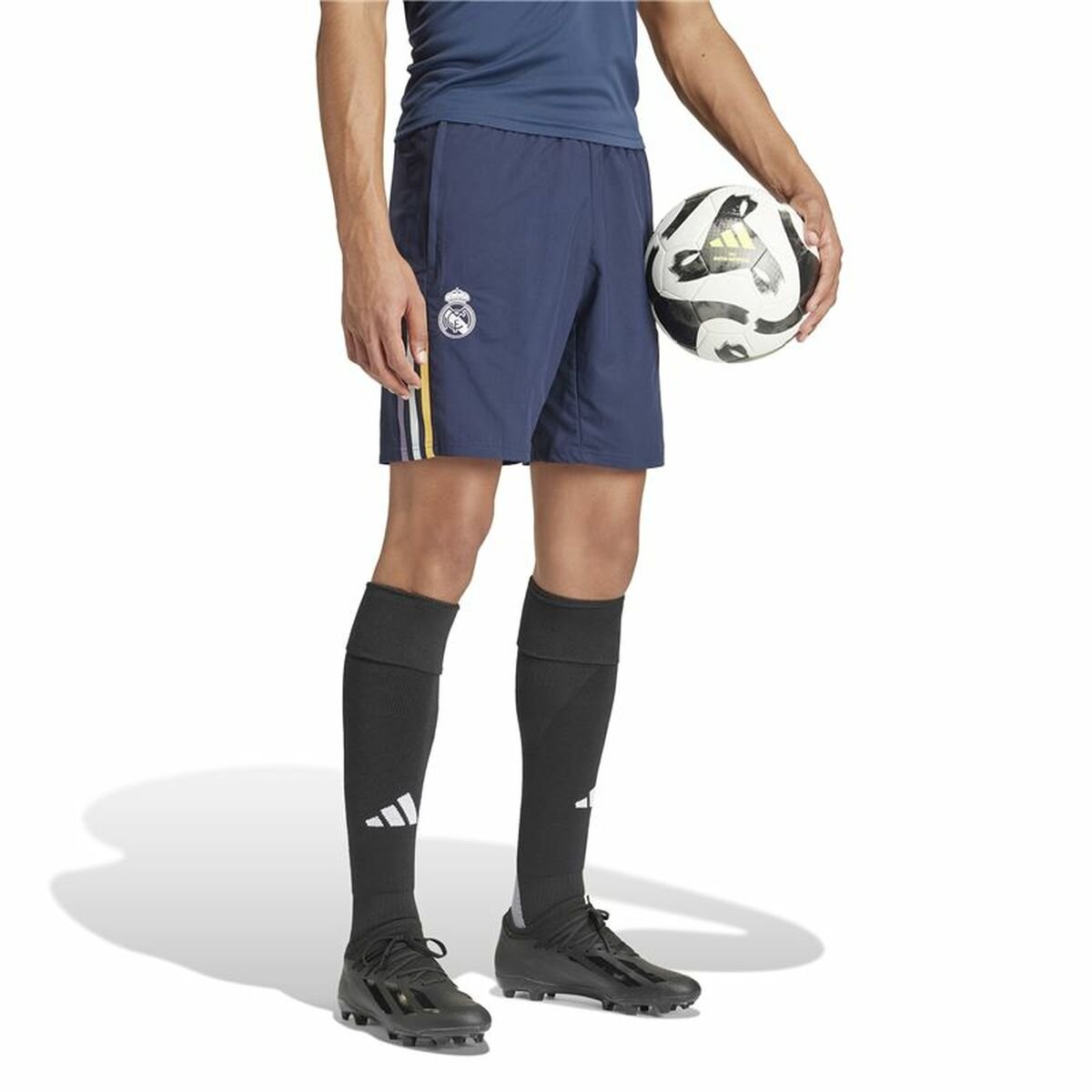 Men's Sports Shorts Adidas Real Madrid Navy Blue - Image 8