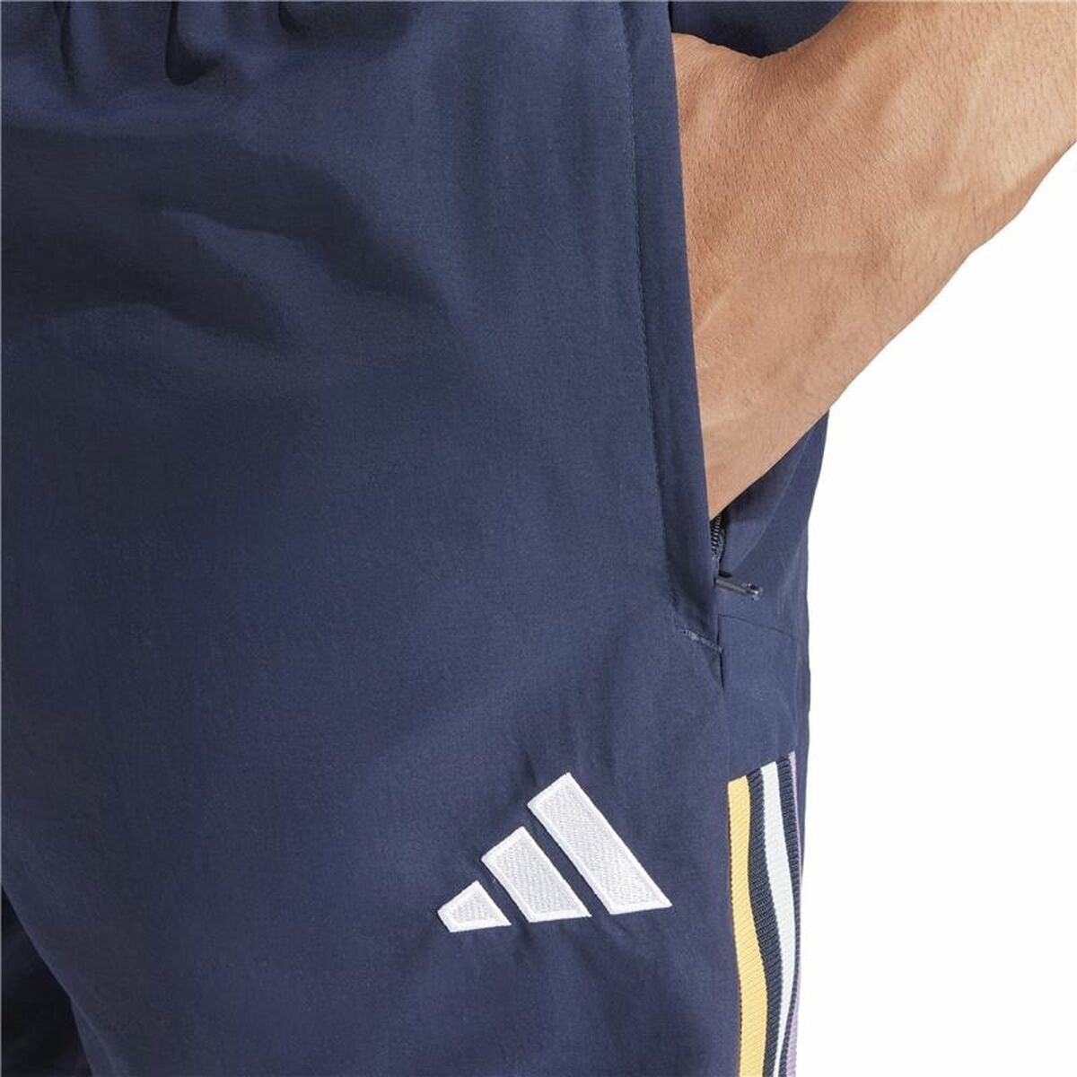 Men's Sports Shorts Adidas Real Madrid Navy Blue - Image 5