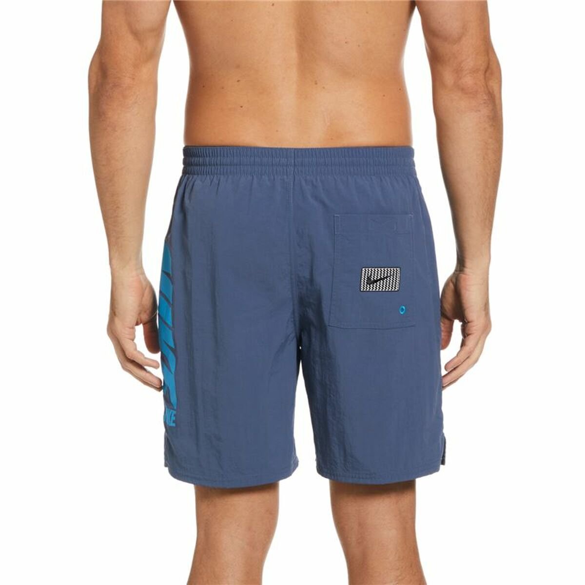 Men’s Bathing Costume Nike 7" Volley Blue - Image 5