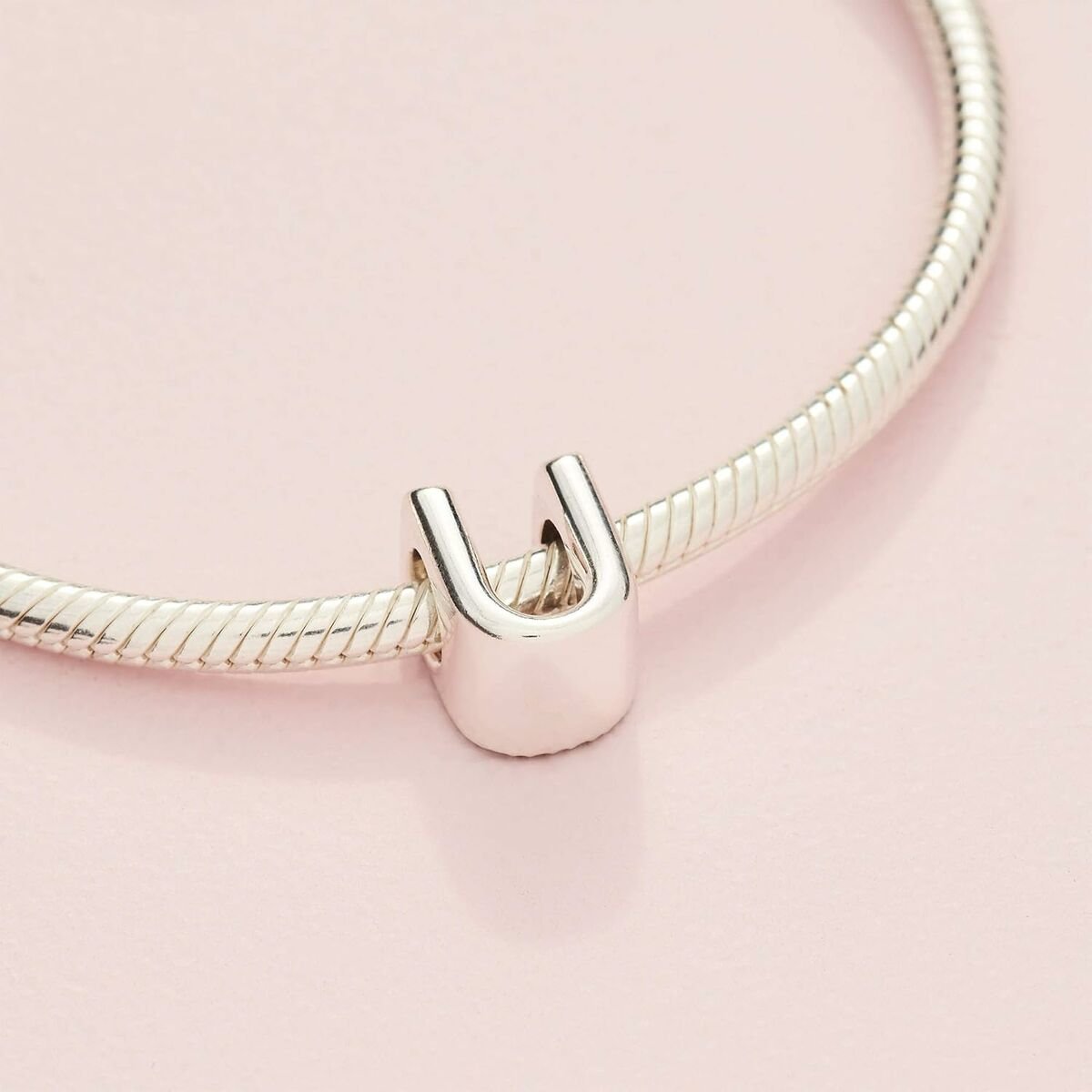 Ladies' Beads Pandora LETTER T SILVER Silver - Image 3