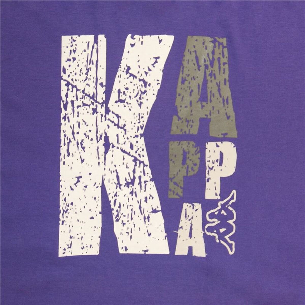 Men's Short-sleeved Football Shirt Kappa Sportswear Logo Purple - Image 2