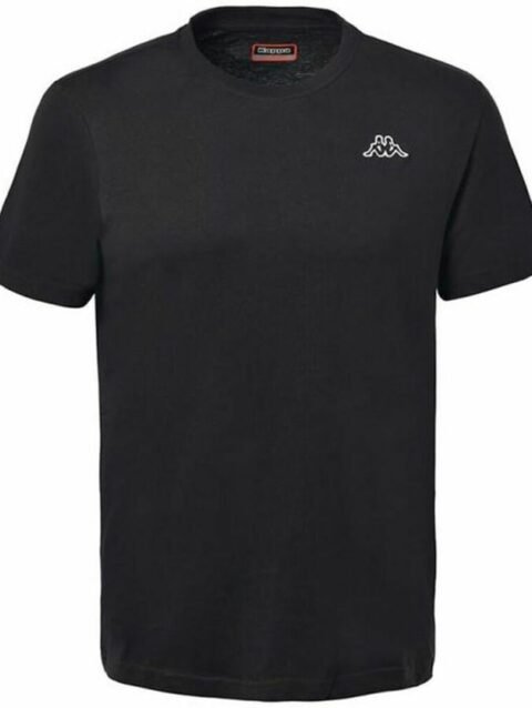 Men’s Short Sleeve T-Shirt Kappa Cafers Slim Black