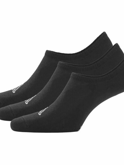 Sports Socks Kappa PPX3C-NEGRO Black 43-46 3 Units