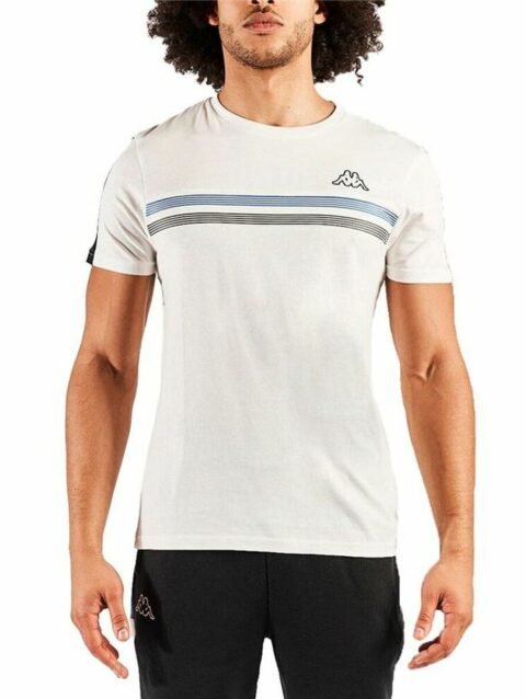 Men’s Short Sleeve T-Shirt Kappa Iverpool Active White Men