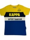 Child's Short Sleeve T-Shirt Kappa 8056M00058 Yellow