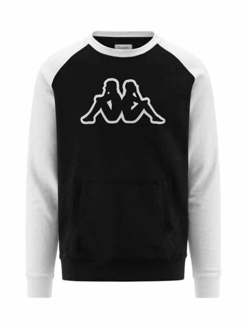 Men’s Sweatshirt without Hood Kappa Zaimali Black