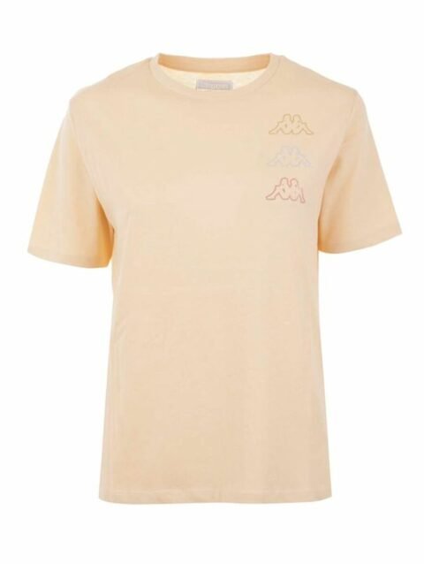 Women’s Short Sleeve T-Shirt Kappa Kemilia Beige