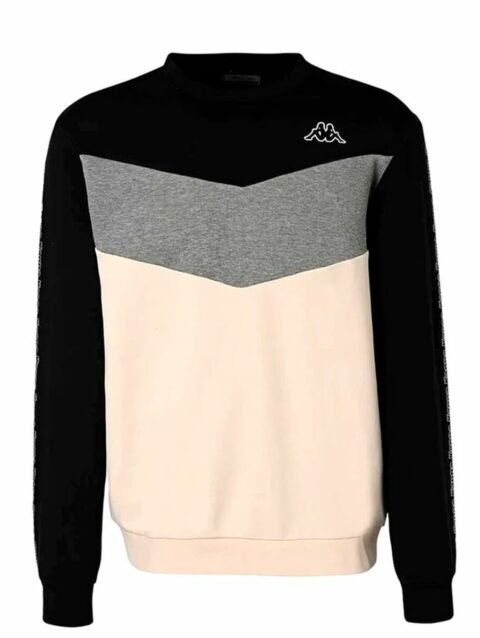 Men’s Sweatshirt without Hood Kappa Idisson Active Man Black