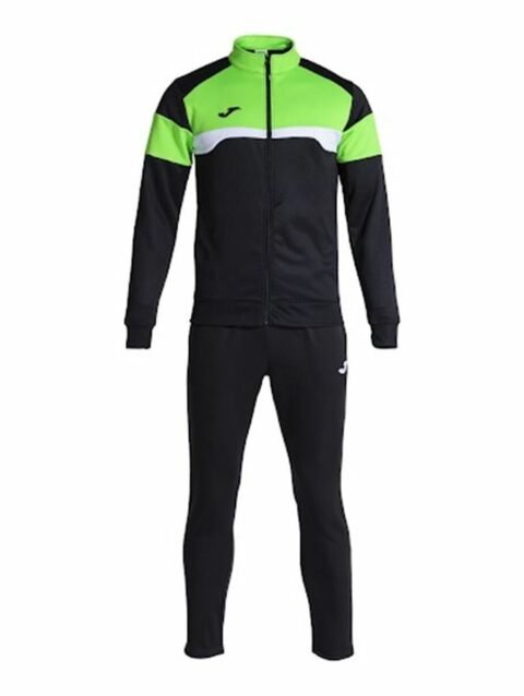 Tracksuit for Adults Joma Sport Danubio III Black Men
