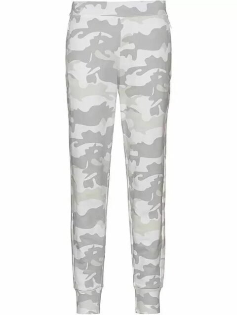 Long Sports Trousers Calvin Klein Printed Lady White