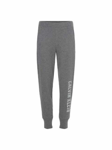 Long Sports Trousers Calvin Klein Knit Dark grey Lady