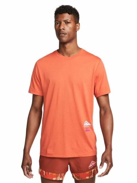 Men’s Short Sleeve T-Shirt Nike Dri-FIT Orange