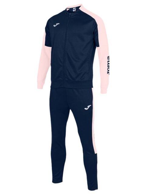 Tracksuit for Adults Joma Sport Eco Championship Navy Blue Children's Men