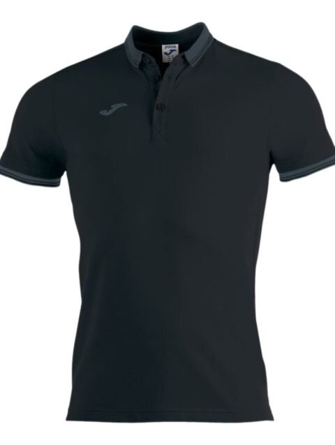 Men’s Short Sleeve Polo Shirt Joma Sport Bali II Black
