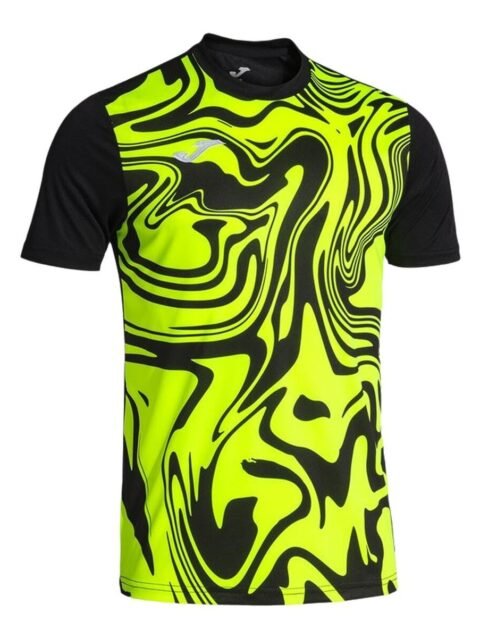 Men's Short-sleeved Football Shirt Joma Sport Lion II