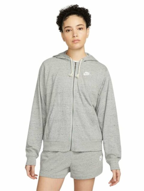 Women's Sports Jacket Nike Sportswear Gym Vintage Grey